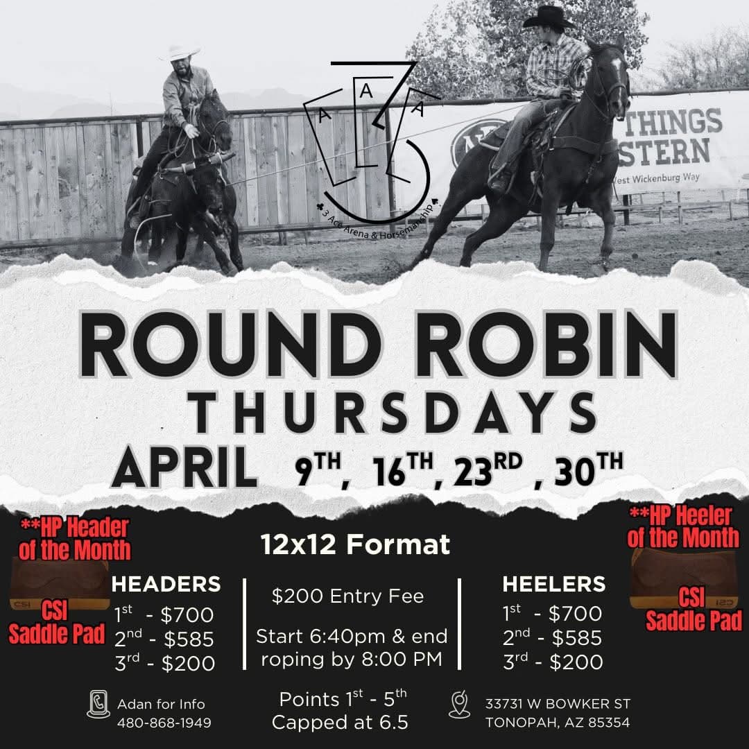 Tonopah, AZ-3 Ace Arena flyer